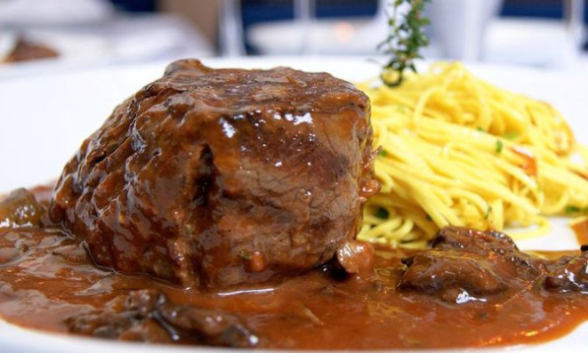 Mignon com tagliatelle. Foto: Divulgação