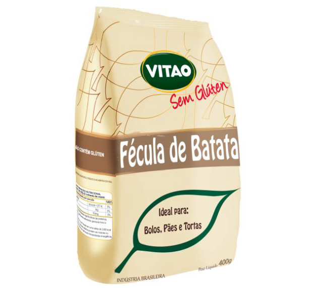 Fécula de batata Vitao. Foto: Divulgação