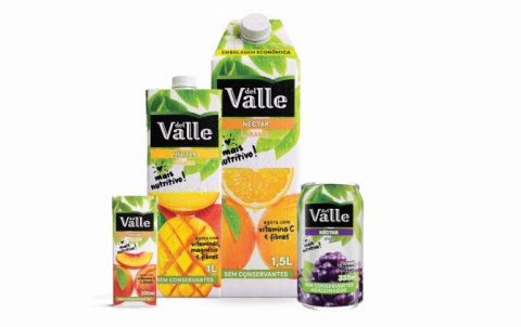 Del Valle Néctar agora tem menos açúcar