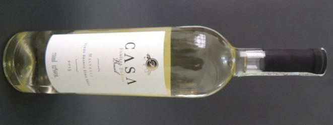 Malvasia 2015, novidade do portfolio da Família Fardo. A garrafa tem preço sugerido de R$ 30. Foto: Divulgação.