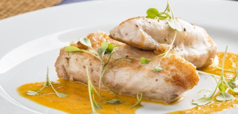 Pirarucu ao molho Yemanjá