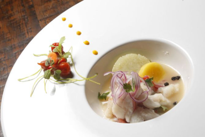 Ceviche de linguado (R$ 28), disponível durante o festival. Foto: Divulgação.<br>