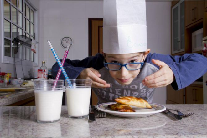Eduardo Polak Gabardo já se aventurou bastante na arte culinária. Foto Mel Gabardo