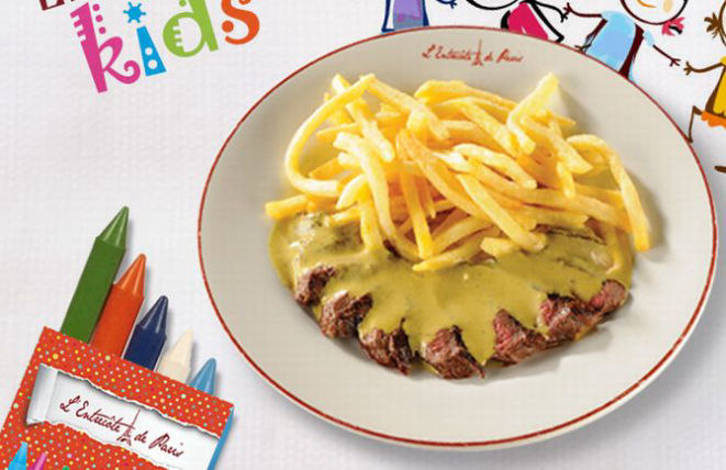 L´Entrecôte Kids. Foto: Divulgação