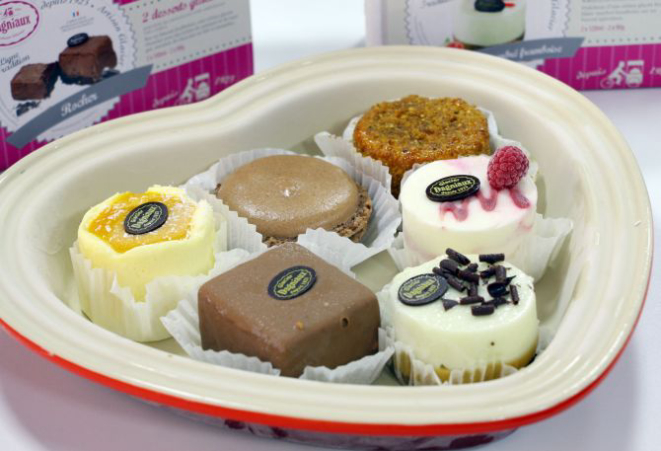 Sobremesas com sorvete da Dagniaux. Foto: Rodrigo Sóppa/Gazeta do Povo