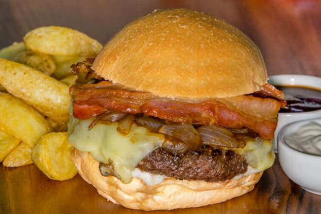 Sanduíche do Matteo Burguers. Foto:divulgação