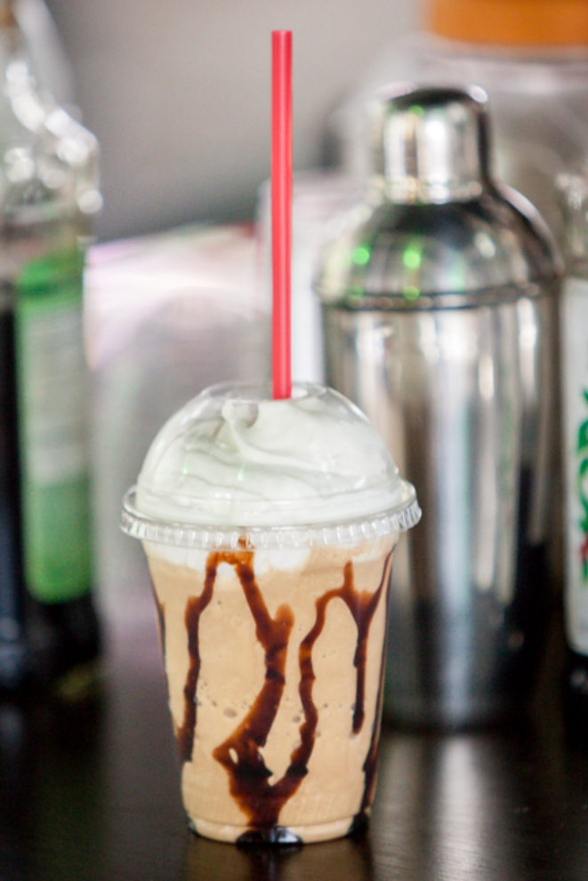 Frozen de café do Café Bike. Foto: Fernando Zequinão/ Gazeta do Povo.