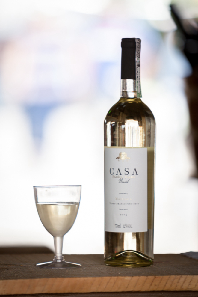 Vinho Malvasia da Viníciola Família Fardo. Foto: Fernando Zequinão/ Gazeta do Povo.