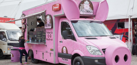 Focinho de porco e ruas de Paris, veja as inspirações dos Food Trucks no Parada
