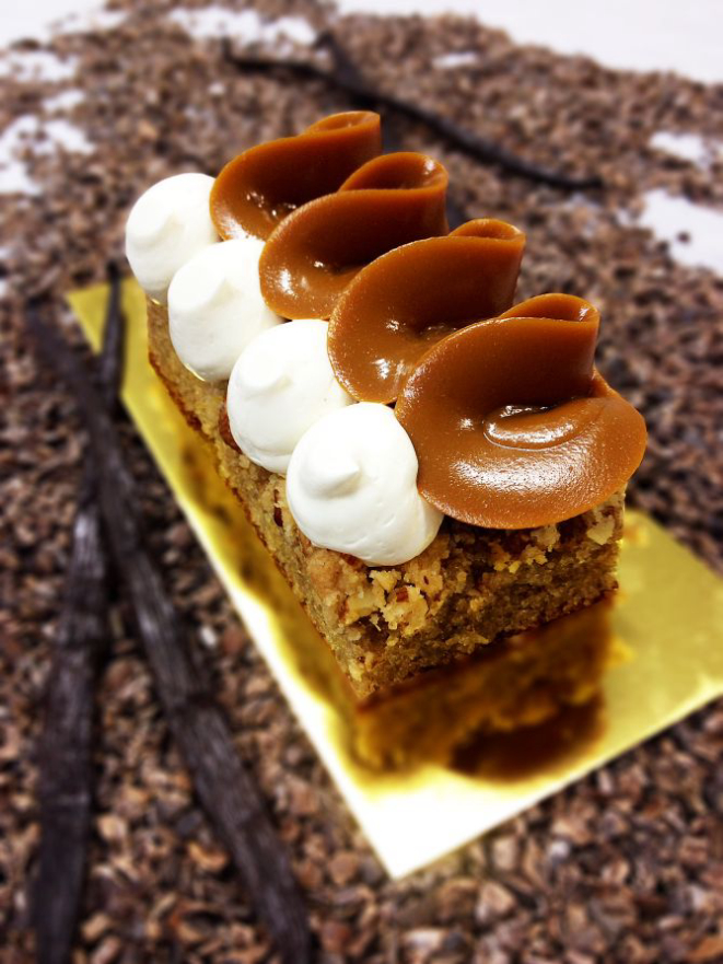 Banana Caramel: destaque na Feira Alto Juvevê Gastronomia. Foto: divulgação.