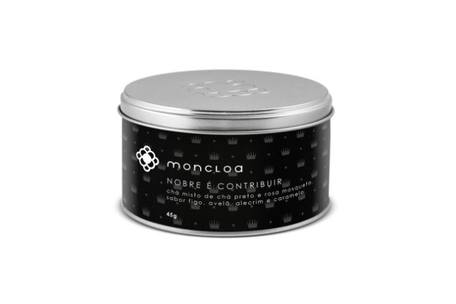 Blend Nobre é Contribuir da Moncloa Tea Boutique. Foto: Divulgação.