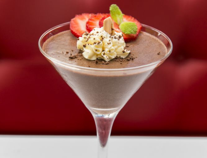 Mousse de chocolate do L´Entrecote de Paris. Foto: Diego Pisante/ divulgação