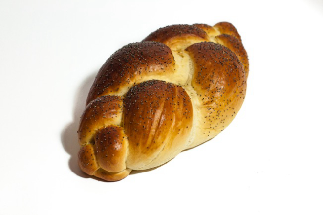 Challah: pão judaico tem fermentação natural. Foto: divulgação.