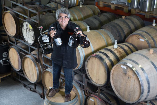 Samuel Cavalcanti, da Bodebrown: é o segundo festival temático que a cervejaria curitibana promove. Foto: Marcelo Elias/Revista da Cerveja/Divulgação.