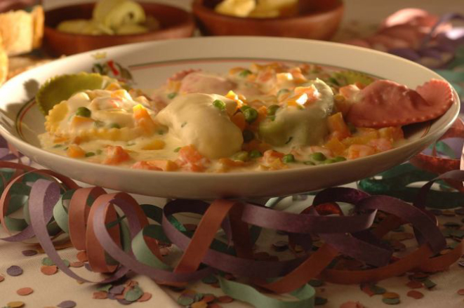 Prato especial de Carnaval do Lellis Tratoria: Folia das Massas. Foto: divulgação.