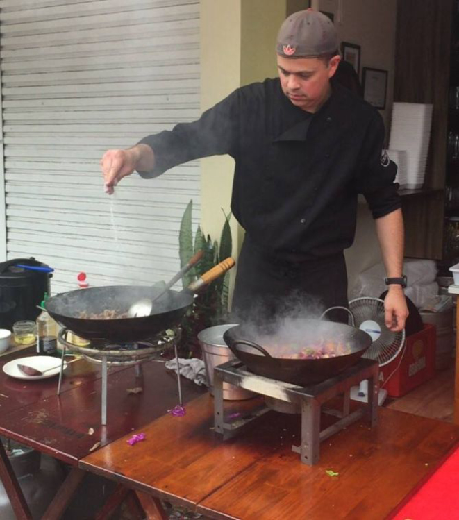 Guti Ribas, chef do La Boca. Foto: Divulgação.