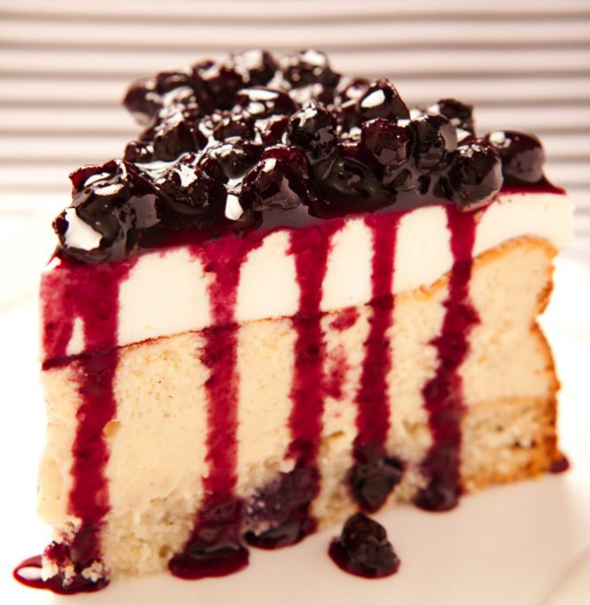 Cheesecake ao estilo nova-iorquino que o chef Lucas Corazza no food truck em São Paulo. Foto: Divulgação.