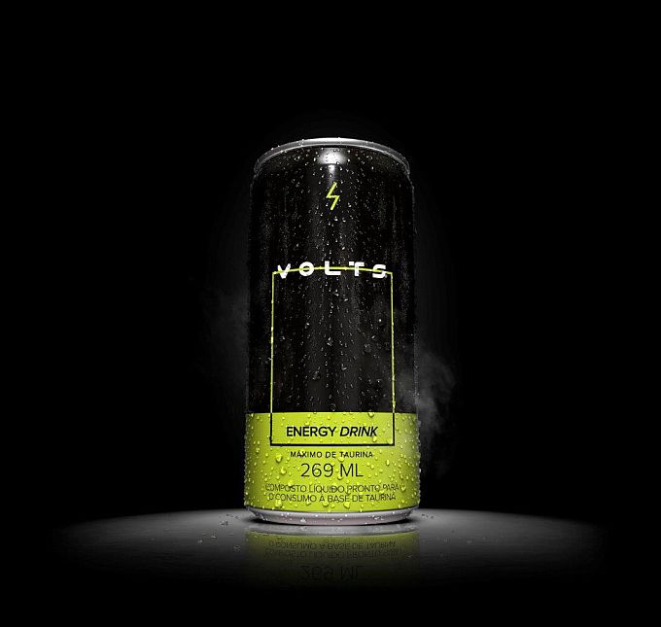 O Volts Energy Drink, novo energético da Cini, custa entre R$ 4,99 e R$ 5,99 / foto: divulgação