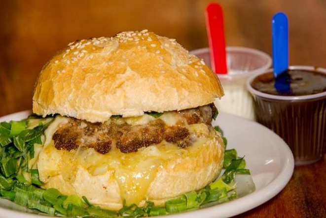 Hamburgueria Água Verde. Foto: divulgação.