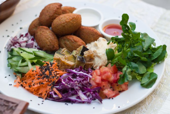 Falafel do restaurante Velho Oriente. Foto: Divulgação
