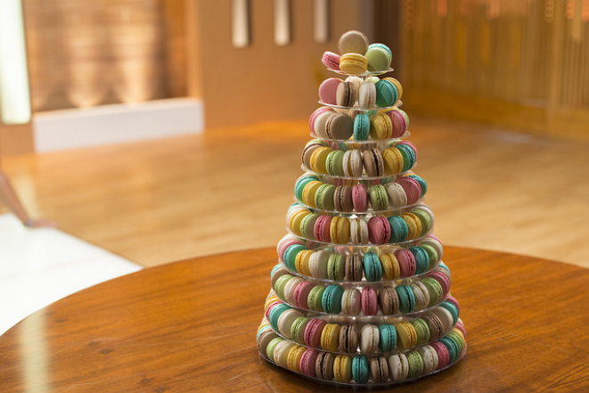 Macarons coloridos. Foto: Divulgação/Band.