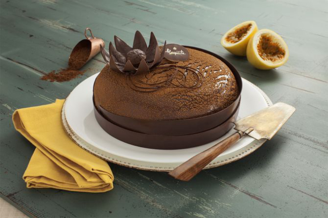 Bolo de maracujá da Requinte. Foto: Divulgação