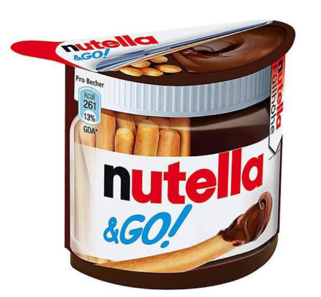 Cada pessoa tem direito a uma unidade do Nutella & Go!, corre pegar o seu! Foto: reprodução/Ferrero.