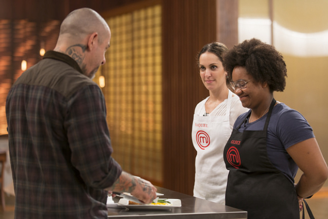 Gleice fez a melhor sobremesa. Foto: divulgação/Band.