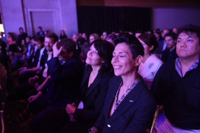 A chef Dominique Crenn, francesa radicada nos Estados Unidos, foi eleita a melhor chef mulher em 2016, mas não consta na lista dos 100 melhores pela Restaurant. Foto: Divulgação.