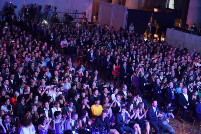 Cerimônia da premiação 50 Best Restaurants da revista Restaurants. Foto: Divulgação