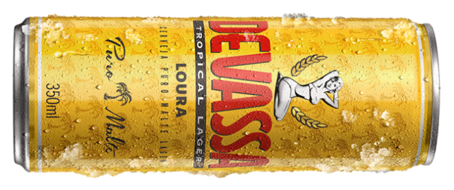 A sleek, nova lata integrante do portifólio da Devassa, tem 350 ml. As outras opções são de 269 ml e 473 ml. Foto: Divulgação