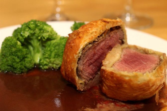 Filé Wellington. Foto: Divulgação.