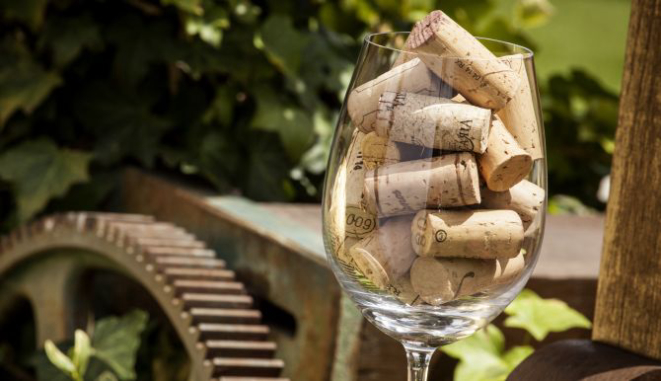 rolhas de vinho de cortiça