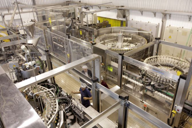 Envase de espumantes, parte do parque fabril da Vinícola Zanlorenzi. Foto: Divulgação