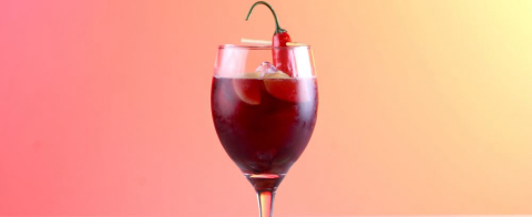 Bartenders mostram criações à base de vinho no Drink Festival