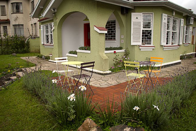 A casa de chá Caminho do Chá, uma das facetas da marca. Foto: Divulgação