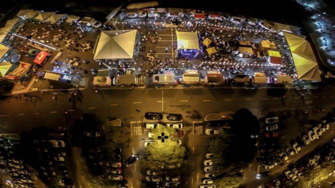 Parada Truck Londrina é realizada no estacionamento do shopping Catuaí até domingo.