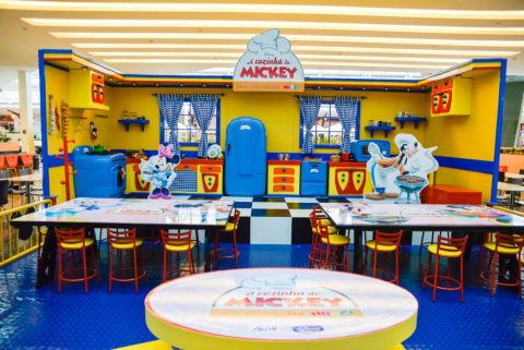 Shopping abre Cozinha do Mickey para crianças