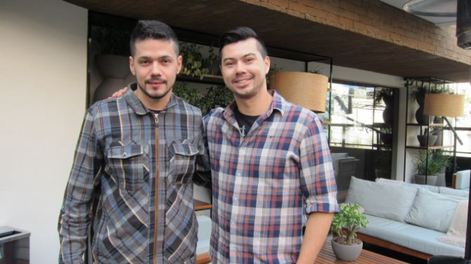 Lênin Palhano e Alberto Landgraf comandam a cozinha do Nomade no aniversário da casa. Foto: Divulgação