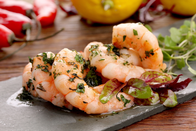 Camarões à Provençal. Foto: Divulgação