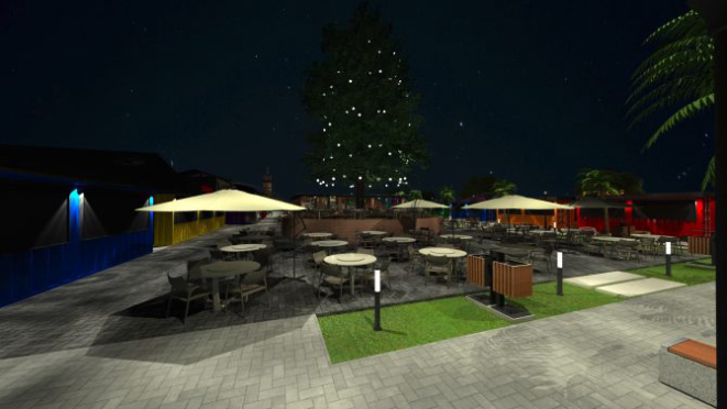 Espaço tem capacidade para 600 pessoas sentadas. Foto: Divulgação.