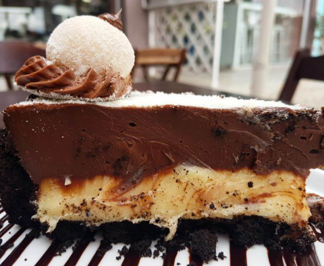 As tortas são vendidas por fatia. Foto: Divulgação