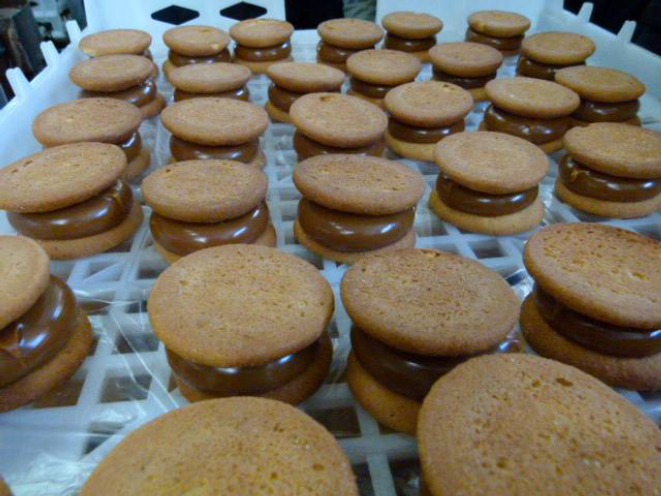 O alfajor também tem seu espaço. Foto: reprodução Facebook