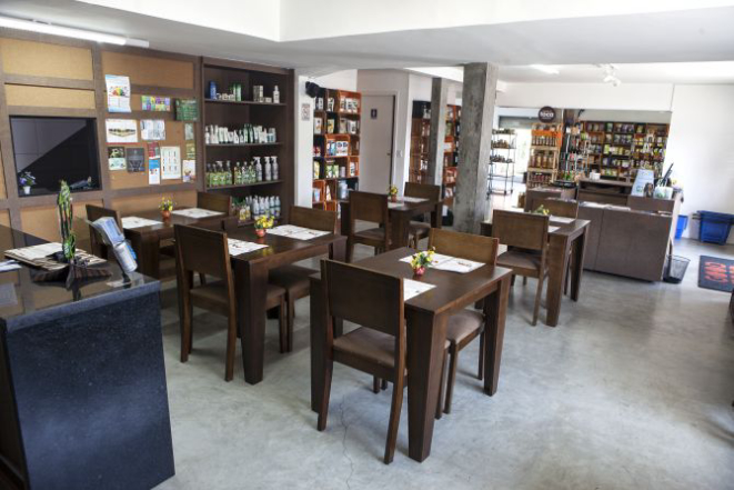 Restaurante do Good Food Market. Foto: André Rodrigues/Gazeta do Povo