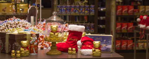 Lindt abre duas lojas em Curitiba