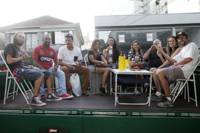 mesas no caminhão caxias do sul bar zanuzi