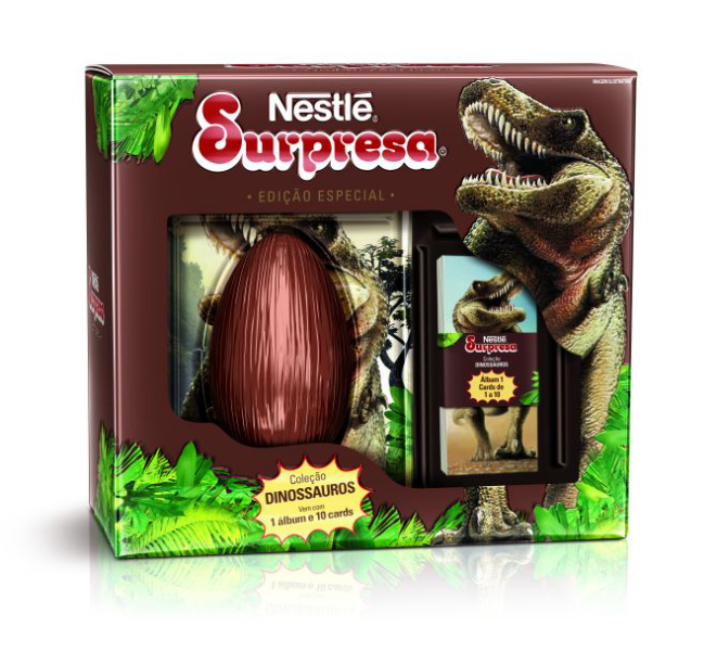 Chocolate "Surpresa" ganhou formato de ovo de Páscoa. Foto Divulgação.