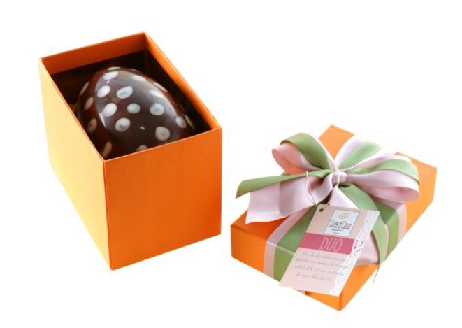 Ovo de Páscoa Duo Laranja. Foto: Divulgação