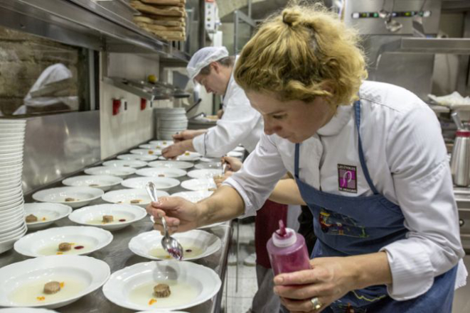 A chef Ana Roš do Hiša Franko. Foto: Divulgação