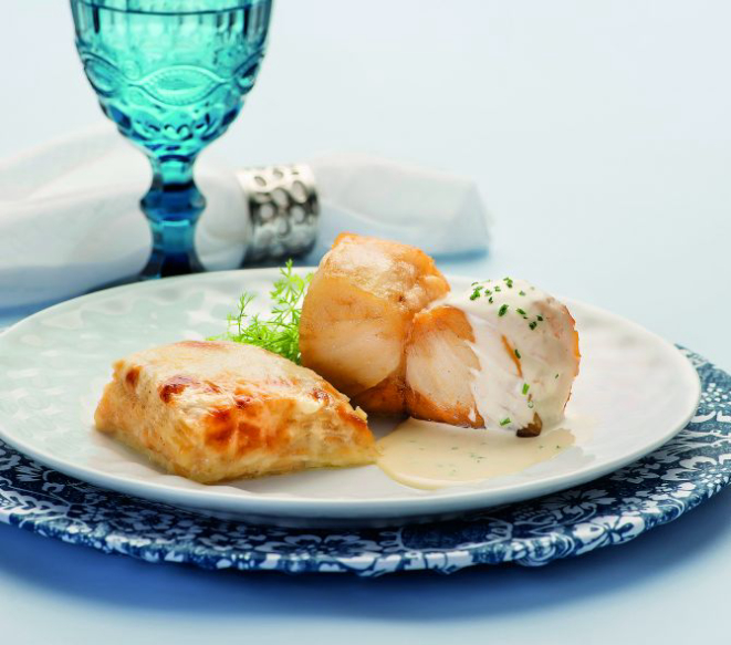 Lombo ao capim limão, do chef Giuliano Hahn, do Armazém Santo Antônio. Foto: Letícia Akemi/Gazeta do Povo